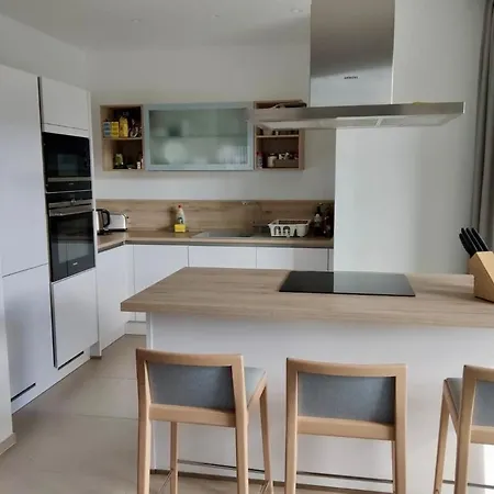 Modern Oasis With Jacuzzi & Two Terraces דירה פאלם-מאר